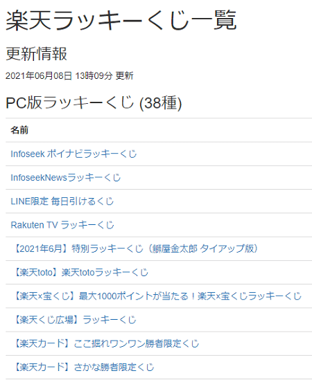 楽天ラッキーくじが当たらないときの対策 当選確率を上げるコツやクジより効率的な代替案 おかねこ アンケートモニターのおすすめ